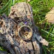suffragette-ring-amethyst-peridot-9ct gold-side-sandrakernsjewellery
